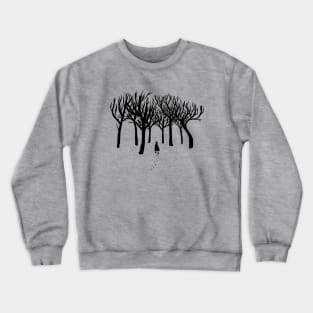 A Tangle of Trees Crewneck Sweatshirt